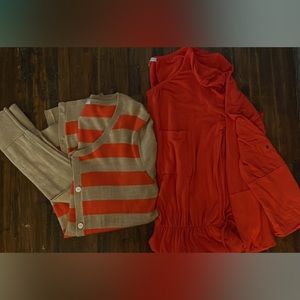 Gap size Small Cardigan and Dress
